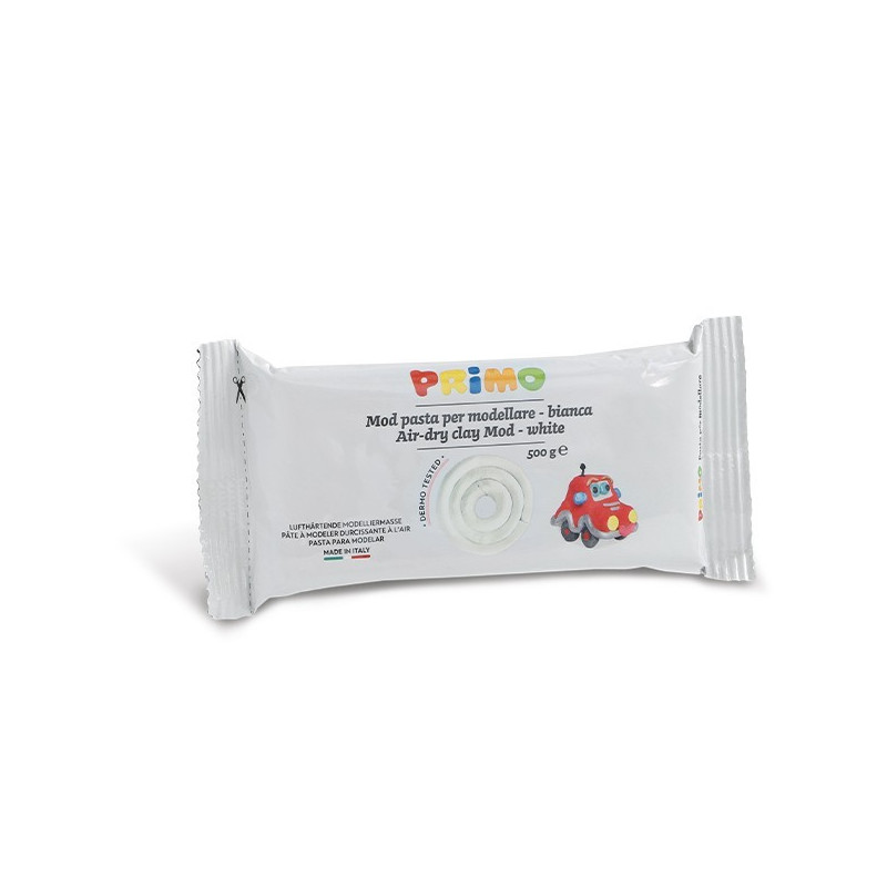 Samotvrdnoucí hmota Primo - 500 g - bílá