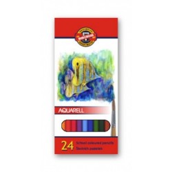 Akvarelové pastelky 24 ks -...