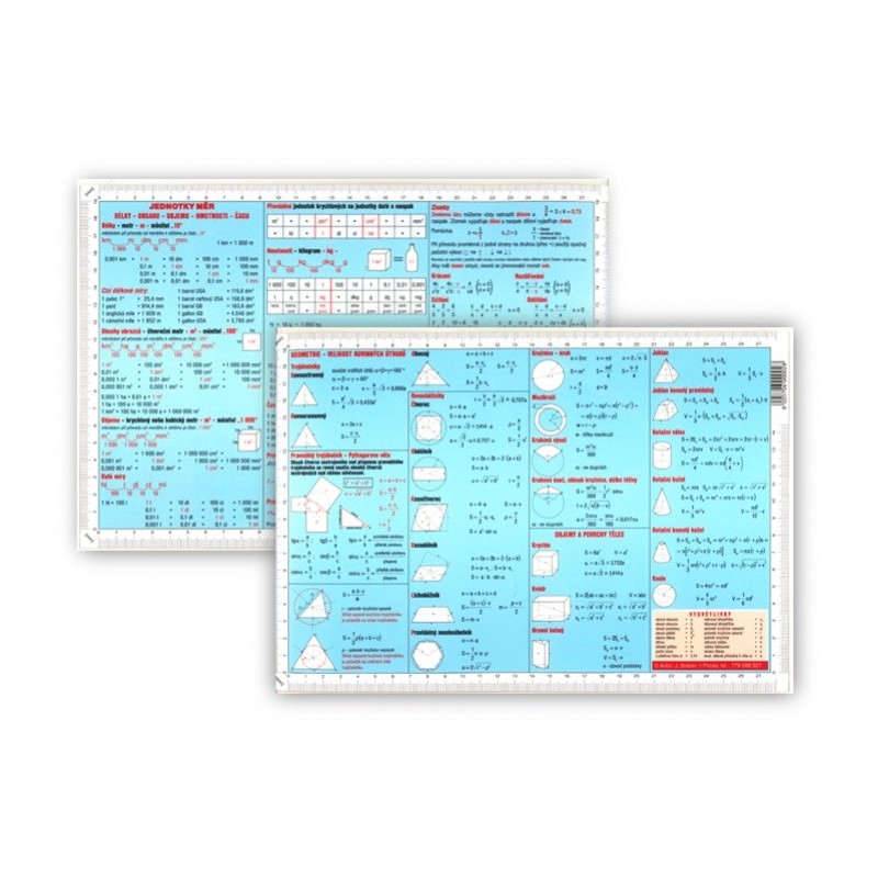 Tabulka A4 - Matematika a geometrie