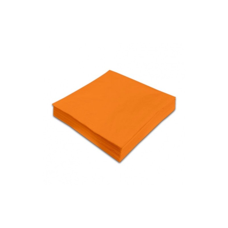 Ubrousky Maki Unicolor L 20 ks, 0300 - tmavě oranžová