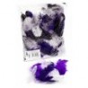 Peří - mix fialová 10 g - 229053