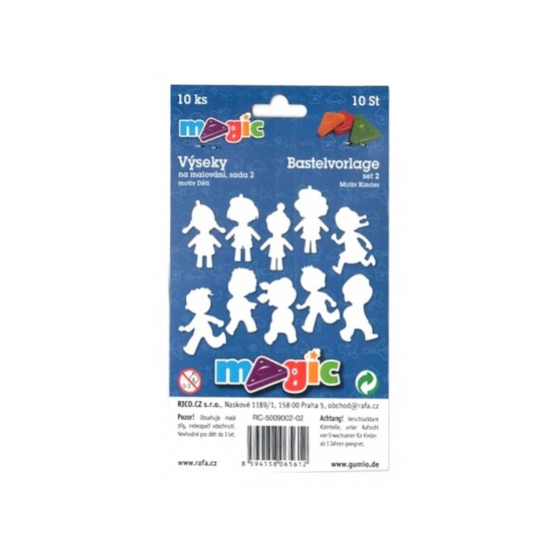 Výseky Magic 3 - 5 cm, Děti 9002
