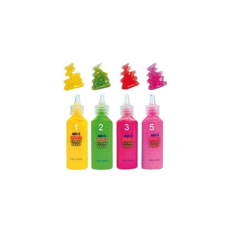 Barvy na sklo Sparkle 22ml - 2.