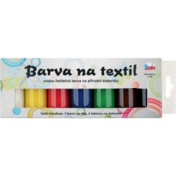 Sada barev na světlý textil...