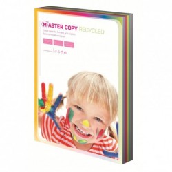 Papír kopírovací EKO colour Master A4, 80g duha mix 10 barev - 500 listů