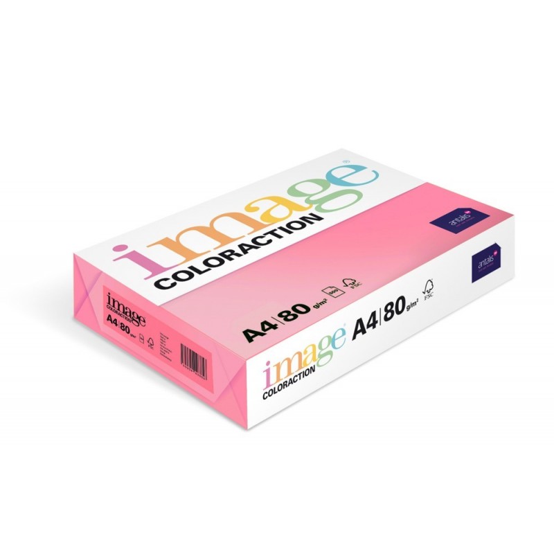 Papír kopírovací Coloraction A4 80 g růžová reflexní 500 listů