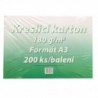 Karton kreslicí bílý A3 180 g / 200 l.