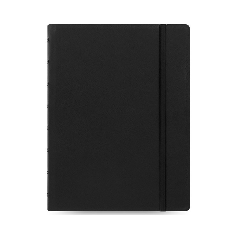 Blok s boční kroužkovou spirálou Notebooks A5, černý, 56 listů