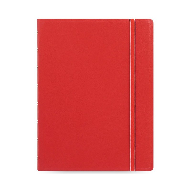 Blok s boční kroužkovou spirálou Notebooks A5, červený, 56 listů