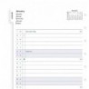 Náhradní náplň do bloku Notebooks A5 kalendář 2018 - měsíční přehled