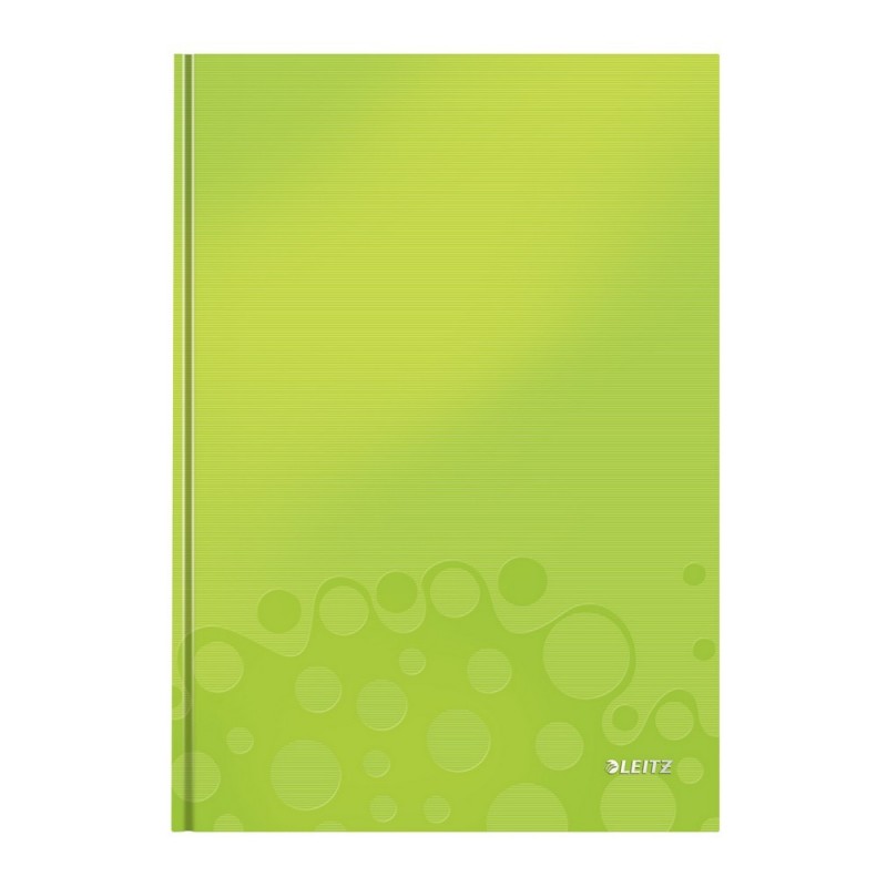 Zápisník Leitz WOW A4 čtverečkovaný zelený
