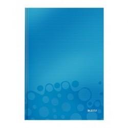 Zápisník Leitz WOW A4 linkovaný modrý