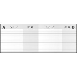 Telefonní zápisník 9,2x7 cm na šířku lamino obrázek