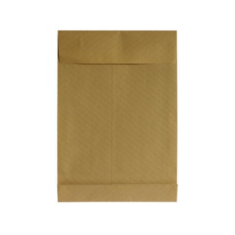 Poštovní taška textilní s křížovým dnem B4, 250 x 353 200 ks