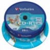 CD -R VERBATIM potisknutelné, cake box, 52x, 25 ks