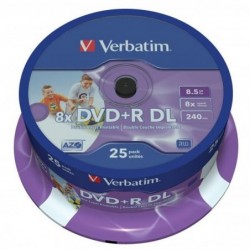 DVD +R VERBATIM 8,5 GB,...