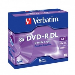 DVD +R VERBATIM 8,5 GB,...