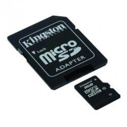 Karta paměťová micro SD s adaptérem  8 GB