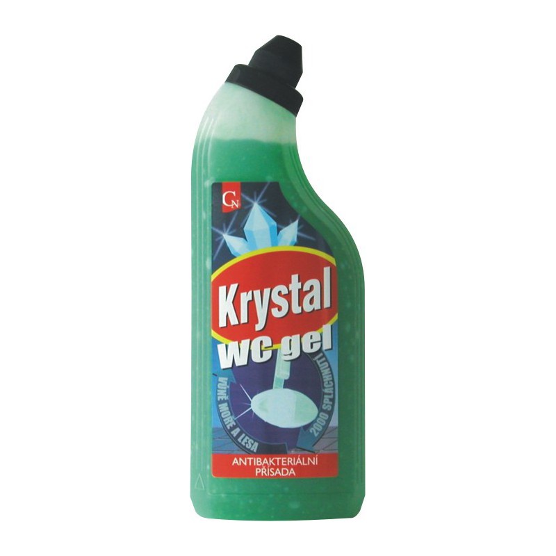 Krystal WC čistič 750 ml zelený