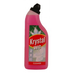 Krystal WC čistič 750 ml na nerez a keramiku, růžový