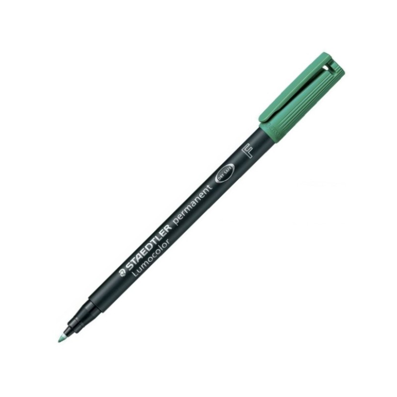 Popisovač Staedtler Lumocolor 318F permanent zelený