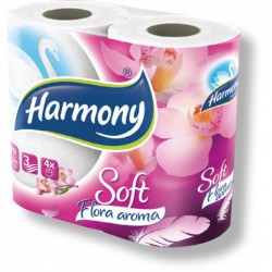 Papír toaletní Harmony Soft...