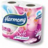 Papír toaletní Harmony Soft aroma 160 útržků 3 vrstvý bílý / 4 ks