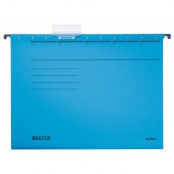 Závěsné desky Leitz ALPHA modré