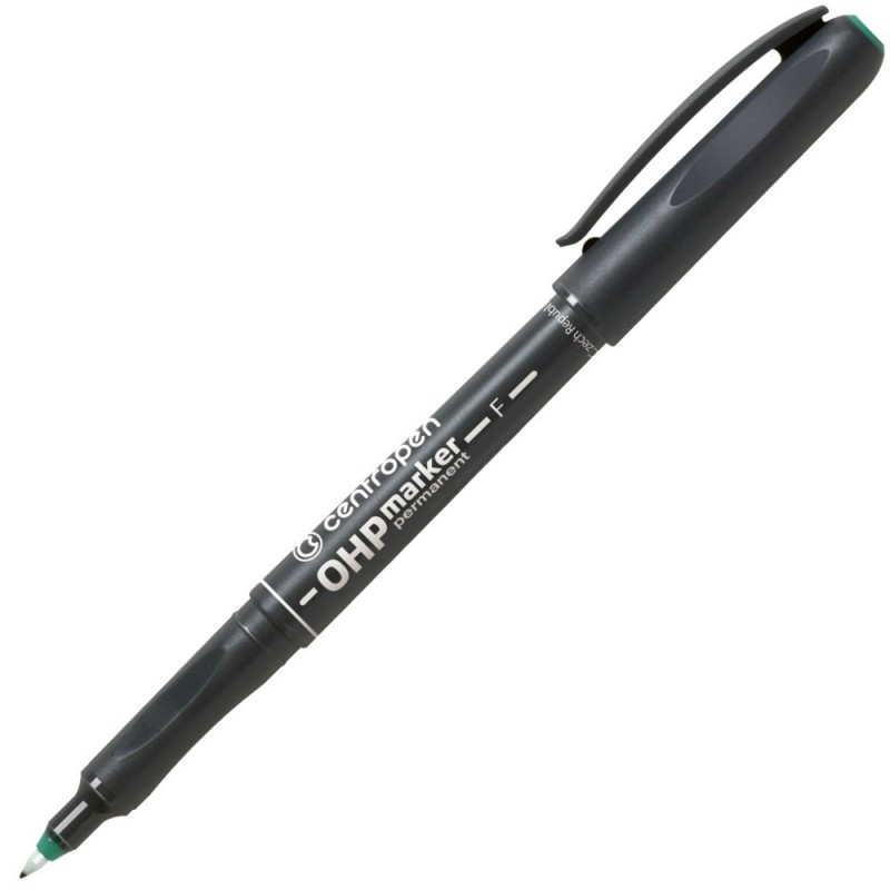 Popisovač 2636 F OHP Permanent zelený