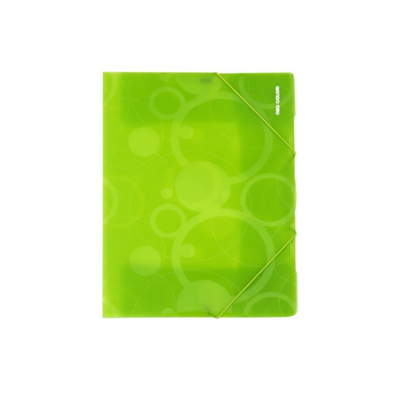 Desky s gumičkou NEO COLORI A4 zelené