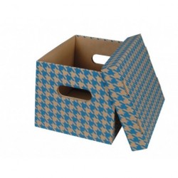 Krabice Honzíkova modrá 300 x 225 x 200 mm/1 kus