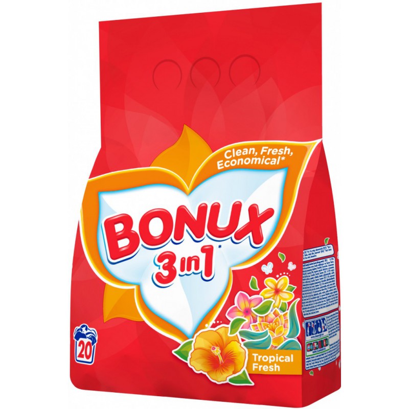 Prášek na praní BONUX 4,5 kg