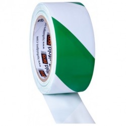 Lepicí páska podlahová Standard 50 mm x 33 m zelená/bílá