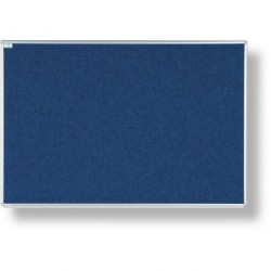 Tabule s hliníkovým rámem 90 x 120 cm modrá