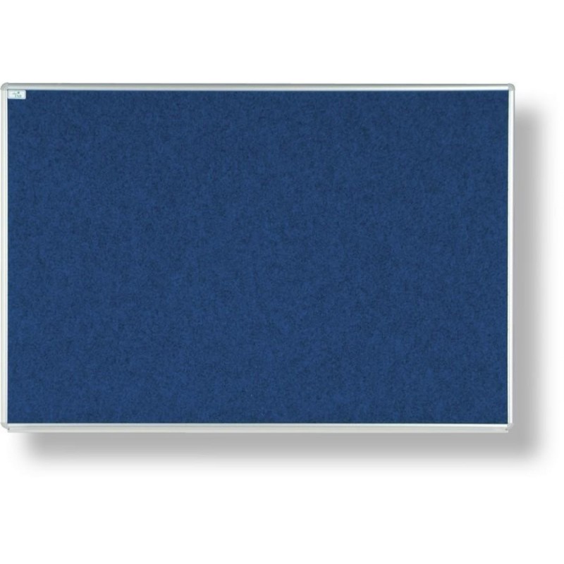 Tabule s hliníkovým rámem 90 x 120 cm modrá