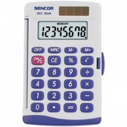 Kalkulačka Sencor SEC 263/8 kapesní DUAL
