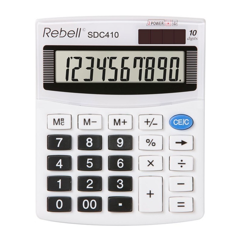 Kalkulačka Rebell SDC 410 stolní / 10 míst.