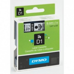Páska DYMO D1 6mm/7m černá...