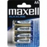 Baterie tužková AA / 4 ks alkaline