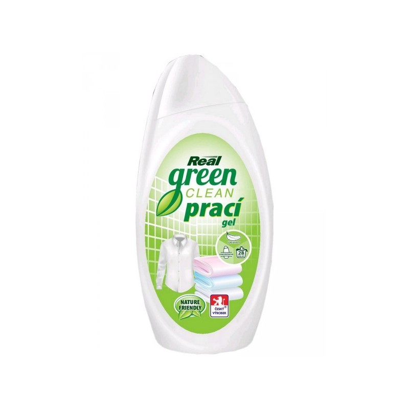 REAL Green Clean prací gel 1 l