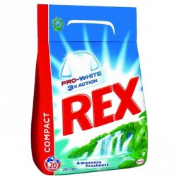 Prášek na praní Rex 1,5 kg 20 dávek White
