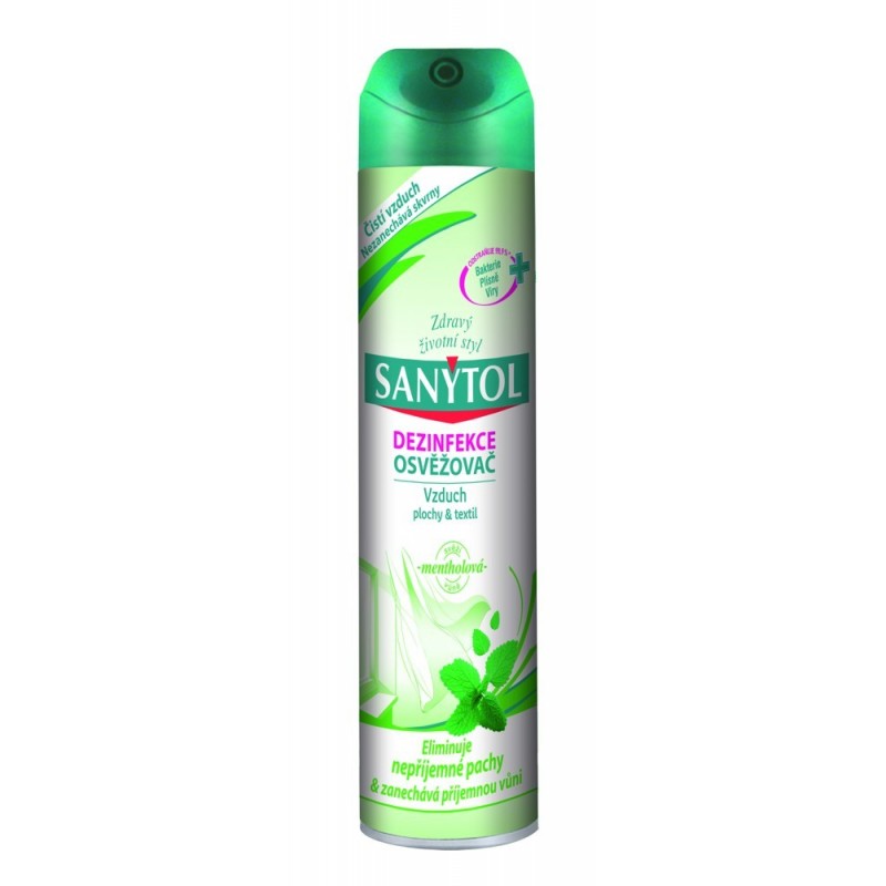 Sanytol osvěžovač vzduchu 300 ml mentolová vůně