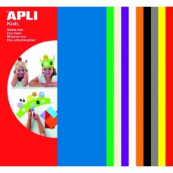 Pěnovka APLI 200x300x2 mm mix barev/10 listů