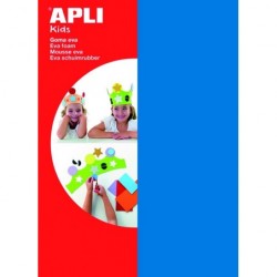 Pěnovka APLI 200x300x2 mm modrá/5 listů