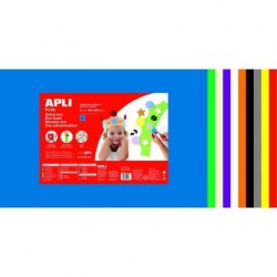 Pěnovka APLI 600x400x2 mm mix barev/10 listů
