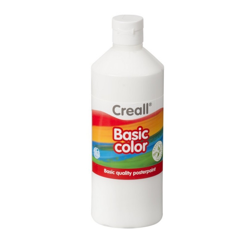 Barva temperová 0,5 l bílá