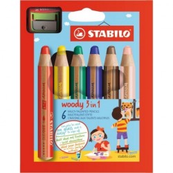 Pastelky Stabilo WOODY 3 v...