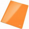 Desky Leitz s rychlovazačem WOW A4 metalicky oranžové
