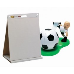 Blok Flipchart POST- IT 50,8 x 58,4 cm, 20 listů + Odvíječ ve tvaru fotbalisty
