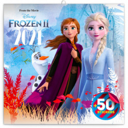 Poznámkový kalendář Frozen...
